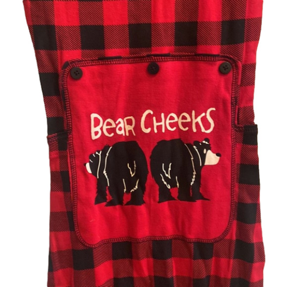 Kids Size 10 Long Johns PJs Pajamas with Trap Door NWT - Picture 6 of 10